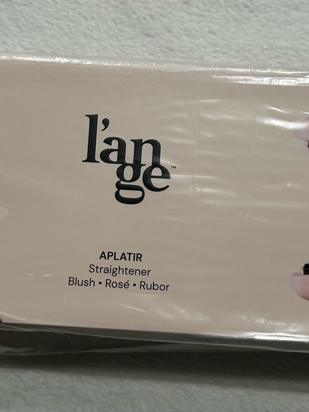 Lange APLATIR Hair Straightener Blush/Rosé